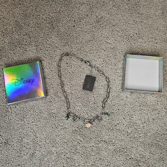 Disney Couture Kingdom - Toy Story - Rex Mr. Potato Head Charm Necklace Silver - Picture 2 of 8